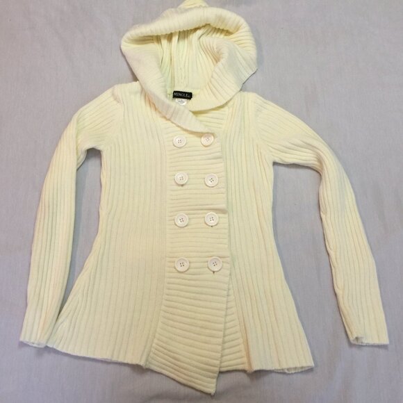 🌼 MINGLE WOMENS HOODED SWEATER SIZE S 🌼 - Picture 1 of 4